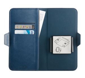 Vivanco Universal Booklet Universeel Universal Blauw Flip Case, Spatwaterdicht, Stofdicht, Stootbestendig, Waterafstotend