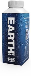 EARTH water, tetra fles van 33 cl, pak van 24 stuks