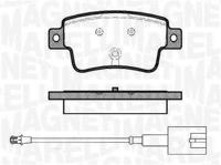 Remblokkenset, schijfrem MAGNETI MARELLI, u.a. fÃ¼r Abarth, Fiat