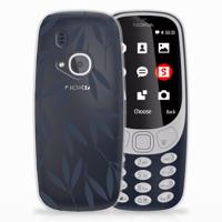 Nokia 3310 (2017) TPU Case Leaves Blue