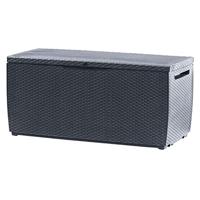 Keter Capri Opbergbox - 305L - 123x53,5x57cm - Grafiet