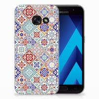 Samsung Galaxy A3 2017 TPU Siliconen Hoesje Tiles Color