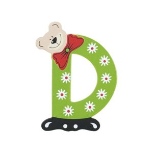 Playshoes houten letter D Maat