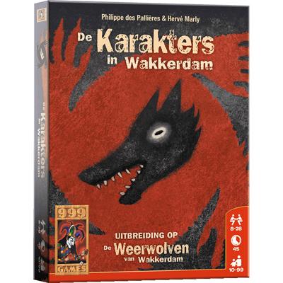 999 Games De Weerwolven van Wakkerdam: Karakters 45 min Bordspeluitbreiding