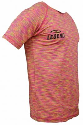 Legend Sports DryFit sportshirt melange rood