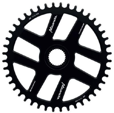 Miranda kettingblad Bosch 4 38T 104 mm aluminium zwart Miranda kettingblad Bosch 4 38T 104 mm aluminium zwart