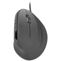 SpeedLink Piavo Ergonomische muis USB Optisch Zwart 6 Toetsen 800 dpi, 1200 dpi, 1600 dpi, 2400 dpi Ergonomisch