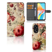 Hoesje voor OPPO Reno8 T 5G Bloemen