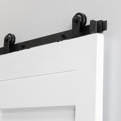 Schuifdeurset 'Sep' mat zwart 2x1meter