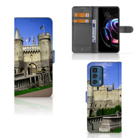 Motorola Edge 20 Pro Flip Cover Kasteel - thumbnail