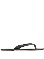 Ancient Greek Sandals tongs Hero - Noir