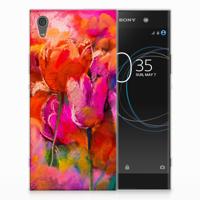 Hoesje maken Sony Xperia XA1 Ultra Tulips