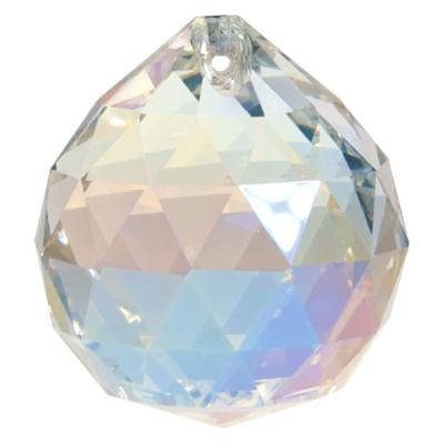 Regenboogkristal Bol Parelmoer (4 cm)
