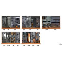 Beta 5904VI/2T Assortiment van 153 gereedschappen voor industrieel onderhoud in voorgevormde ABS inlegbakken - 059041164 059041164 - thumbnail