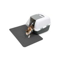Catit Opvangmat voor kattentoiletten, 60 x 90 cm, grijs