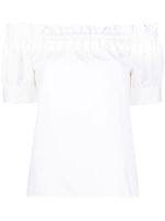 LIU JO blouse à épaules dénudées - Blanc