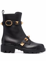 Valentino Garavani bottines Roman Stud - Noir