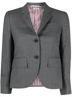 Thom Browne blazer à revers crantés - Gris