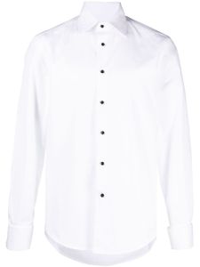 Brunello Cucinelli chemise en coton à manches longues - Blanc