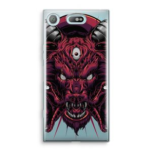 Hell Hound and Serpents: Sony Xperia XZ1 Compact Transparant Hoesje