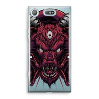 Hell Hound and Serpents: Sony Xperia XZ1 Compact Transparant Hoesje - thumbnail