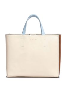 Marni sac cabas Museo Soft E/W - Marron