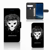 Telefoonhoesje met Naam Samsung Galaxy S8 Skull Hair - thumbnail