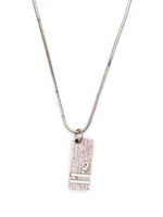 Christian Dior Pre-Owned collier à pendentif Trotter (années 2000) - Argent