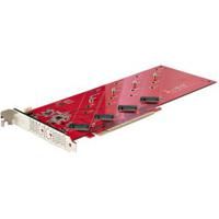 StarTech.com QUAD-M2-PCIE-CARD-B interfacekaart/-adapter Intern M.2