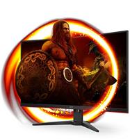 AOC Gaming C32G2ze 80 cm (31,5 inch) gebogen monitor (FHD, HDMI, DisplayPort, 1ms MPRT responstijd, 1920 x 1080 pixels, 240 Hertz, Free-Sync Premium) zwart