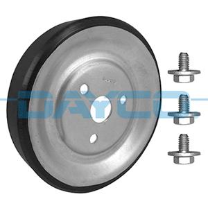 Geleide rol/omdraairol, Poly V-riem DAYCO, u.a. für Citroën, Peugeot, Mini, BMW, DS