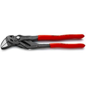 Knipex 86 01 250 pijptang Zwart, Rood, Roestvrijstaal Rood 4 cm Zweedse pijptang Chroom-vanadium staal