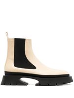 Jil Sander bottines à semelle épaisse - Tons neutres