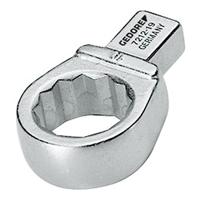 GEDORE 7212-15 insteekringsleutel SE 9x12, 15 mm, 9 x 12 x 15 mm