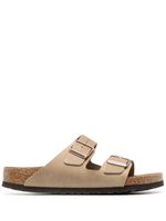 Birkenstock claquettes Arizona en cuir - Marron