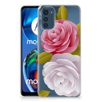 Motorola Moto E32/E32s TPU Case Roses - thumbnail