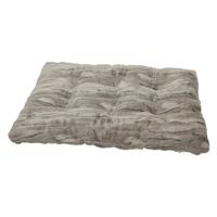 JACK AND VANILLA, Comfortabel kussen van traagschuim voor honden en katten, modern design, antislip, gemakkelijk te reinigen, afmetingen 89 x 59 cm, neutrale kleur