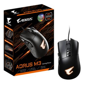 Gigabyte AORUS M3 muis Rechtshandig USB Type-A Optisch 6400 DPI