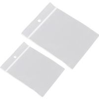 200x Plastic zakjes met gripsluiting 80 x 120 mm en 100 x 150 mm   -