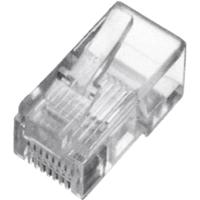 Digitus A-MO 8/8 SRS CAT 5e RJ45 modulaire stekker, afgeschermd A-MO 8/8 SRS Stekker, recht Aantal polen 8P8C 1 stuk(s) - thumbnail