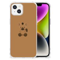 iPhone 14 Stevig Bumper Hoesje Baby Hyena