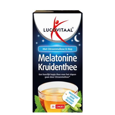 Lucovitaal Thee Melatonine - 20 Zakjes Lucovitaal Thee Melatonine - 20 Zakjes