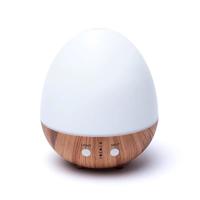 Ultrasone Aroma Diffuser 200ml, Ovaal, Wit, USB, LED-licht - thumbnail