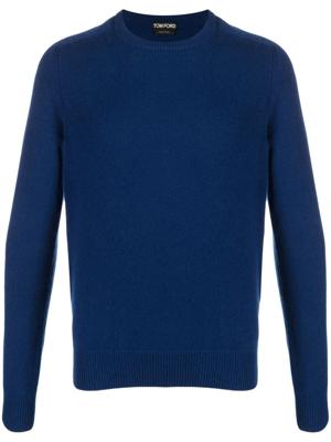 TOM FORD Kasjmier coltrui - Blauw