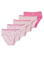 Name It Name It Meisjes Slip Onderbroek NMFKORNELA Roze 5-Pack - thumbnail