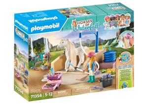 PLAYMOBIL Horses of Waterfall - Isabella en leeuwin speelset constructiespeelgoed 71354