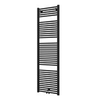 Designradiator Plieger Palmyra 868 Watt Midden- of Zijaansluiting 177,5x50 cm Donkergrijs Structuur