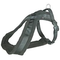 Trixie tuig voor hond premium touring zwart 70-110x2,5 cm