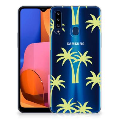 Samsung Galaxy A20s TPU Case Palmtrees Samsung Galaxy A20s TPU Case Palmtrees