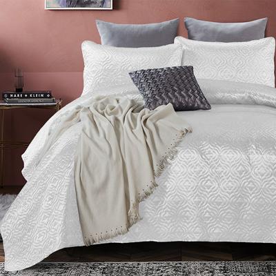 Bedsprei - Satin Orlando - Wit
